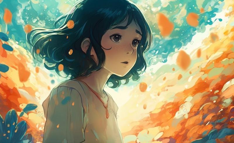 创意色彩女子唯美背景图,插画/手绘图,插画/手绘图库,插画/手绘图下载,插画/手绘